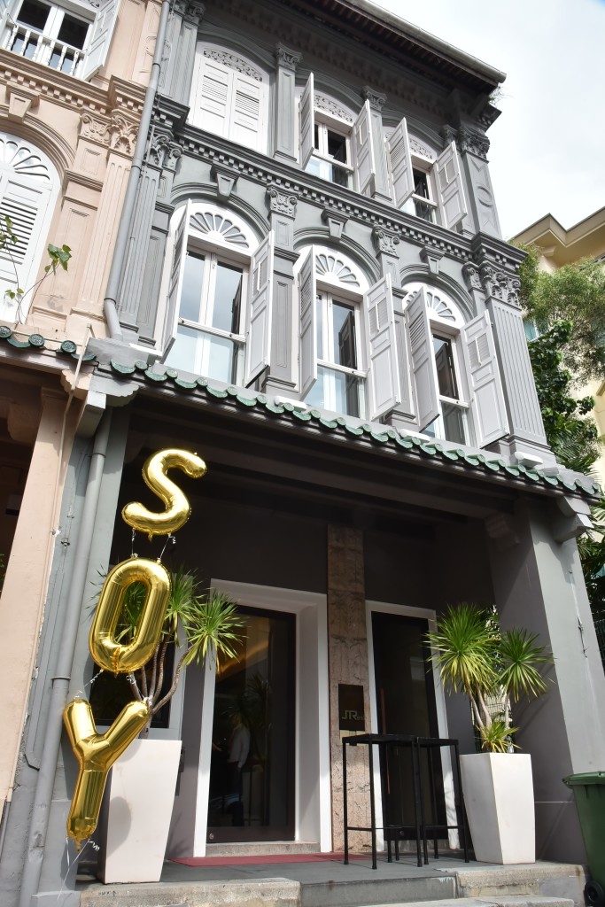 Office of JTResi, a three and a half storey conservation shophouse located at 65 Club Street.